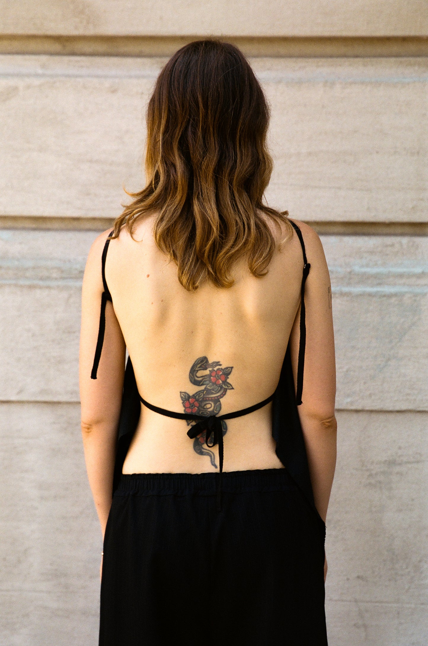 16 Strip Top Raw Silk