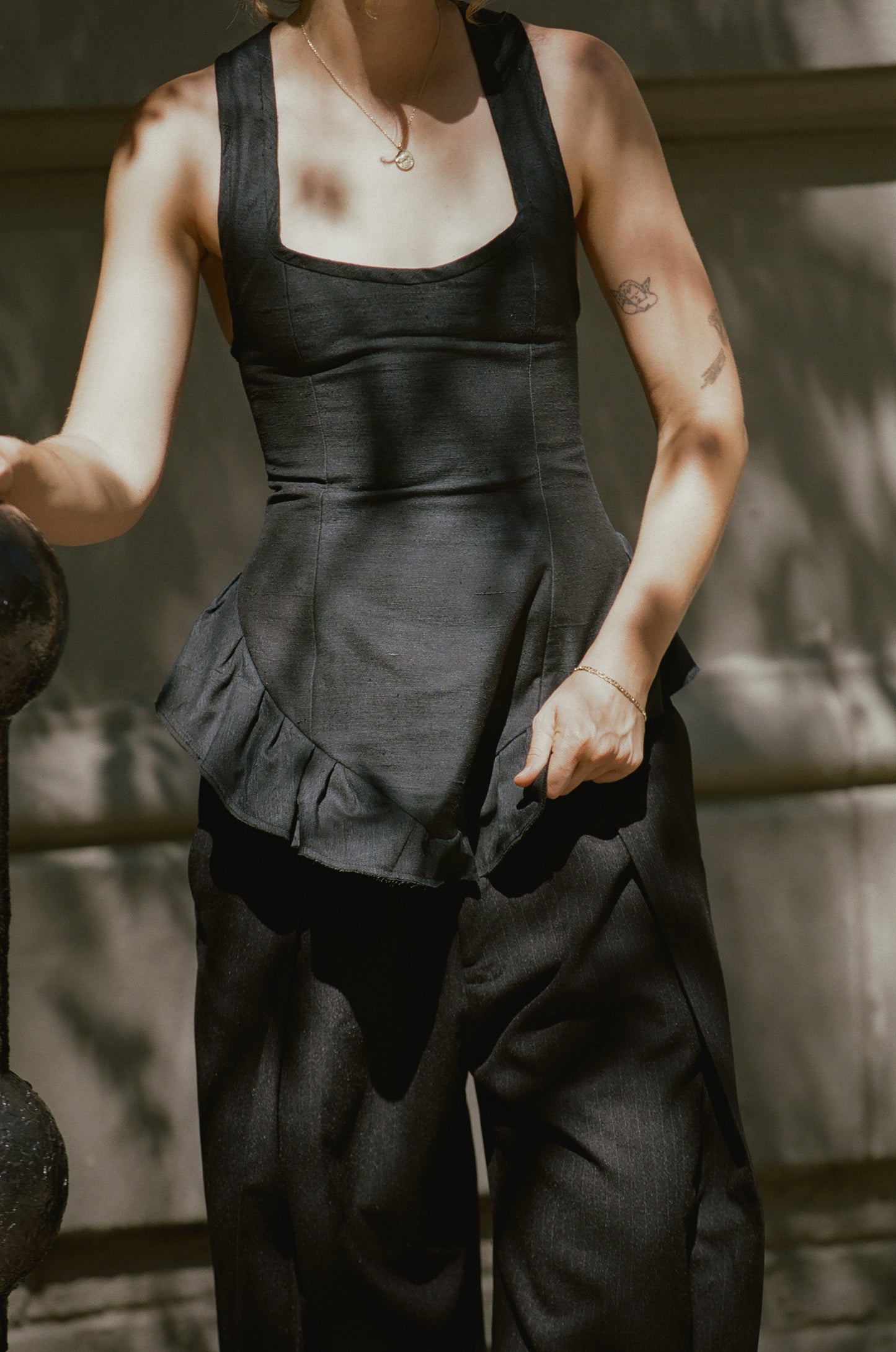 11 Pleated Trouser