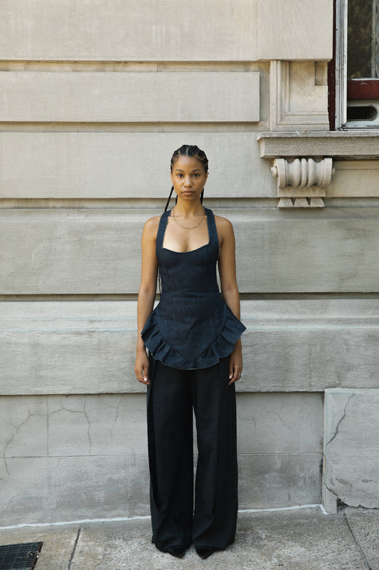 11 Pleated Trouser Grid