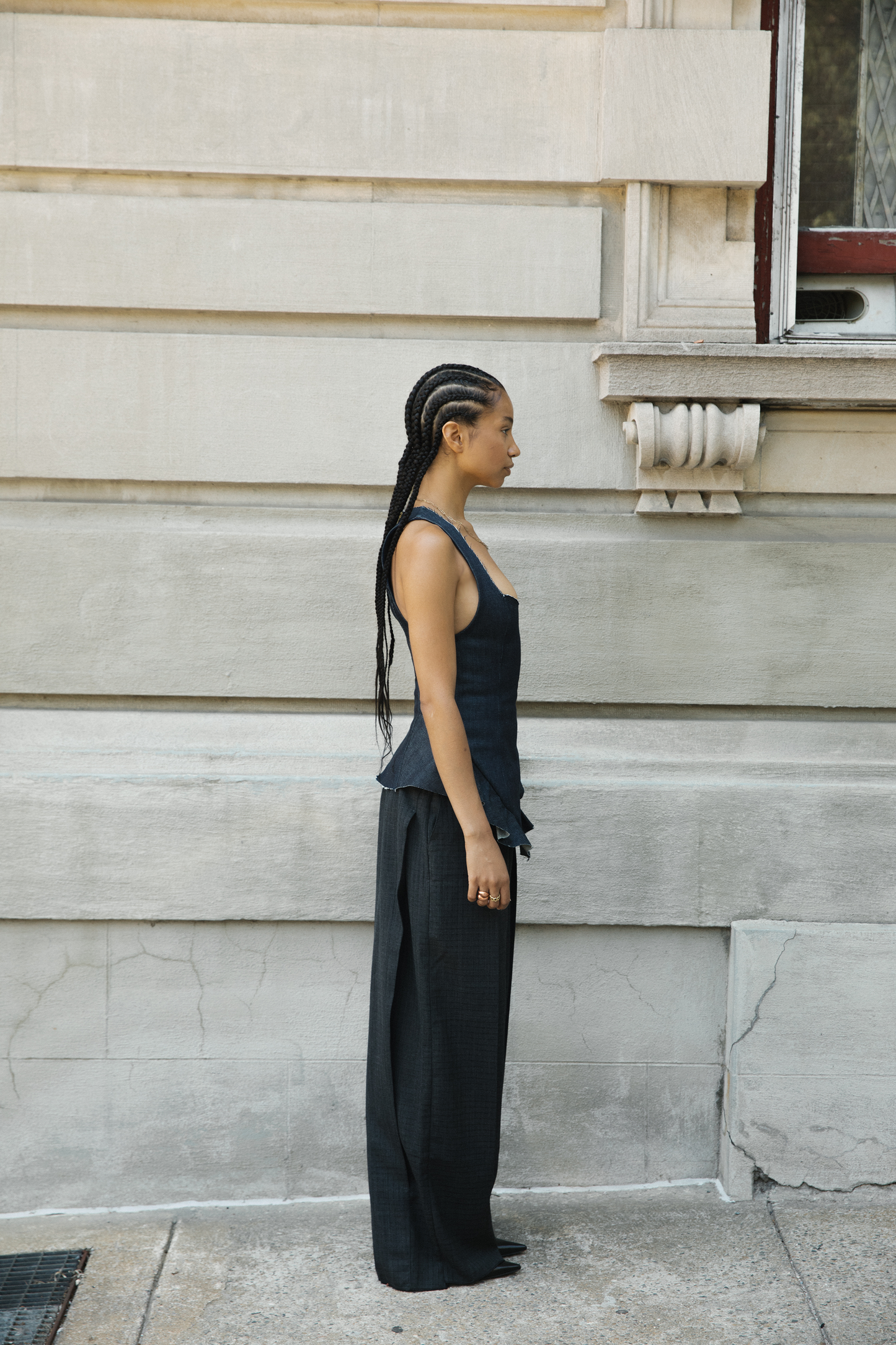 11 Pleated Trouser Grid